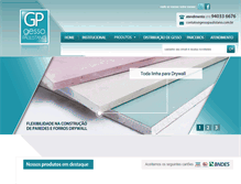 Tablet Screenshot of gessopaulistano.com.br